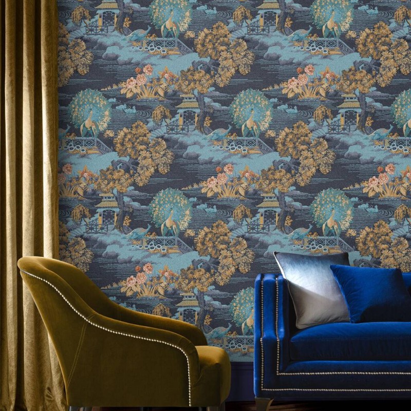 Graham & Brown / Edo Toile Wallpaper