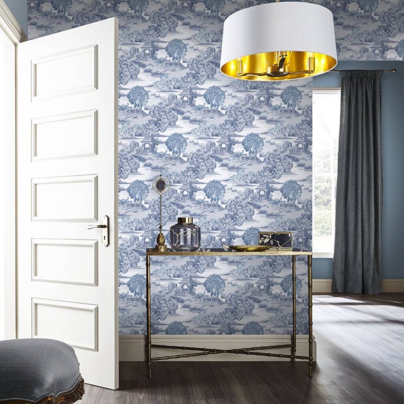 Graham & Brown / Edo Toile Wallpaper