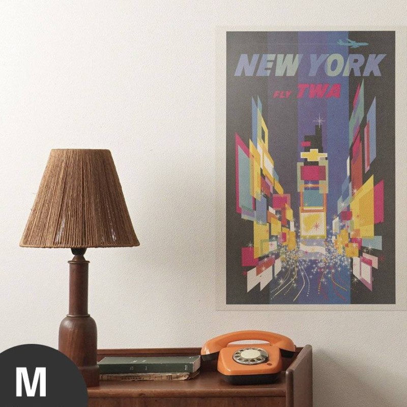 Hattan Art Poster Fly TWA New York / HP-00060