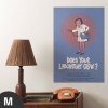 Hattan Art Poster Does Your Laboratory Glow / HP-00086