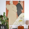 Hattan Art Poster Lautrec Program for L'Argent / HP-00147