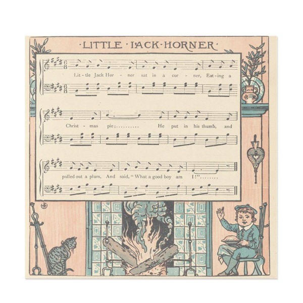 Hattan Art Poster Little Jack Horner / HP-00194