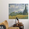 Hattan Art Poster Van Gogh Wheat Field with Cypresses / HP-00179