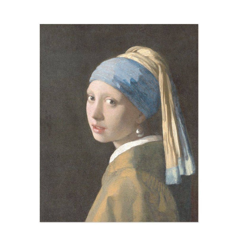 Hattan Art Poster Vermeer Girl with a Pearl Earring / HP-00165