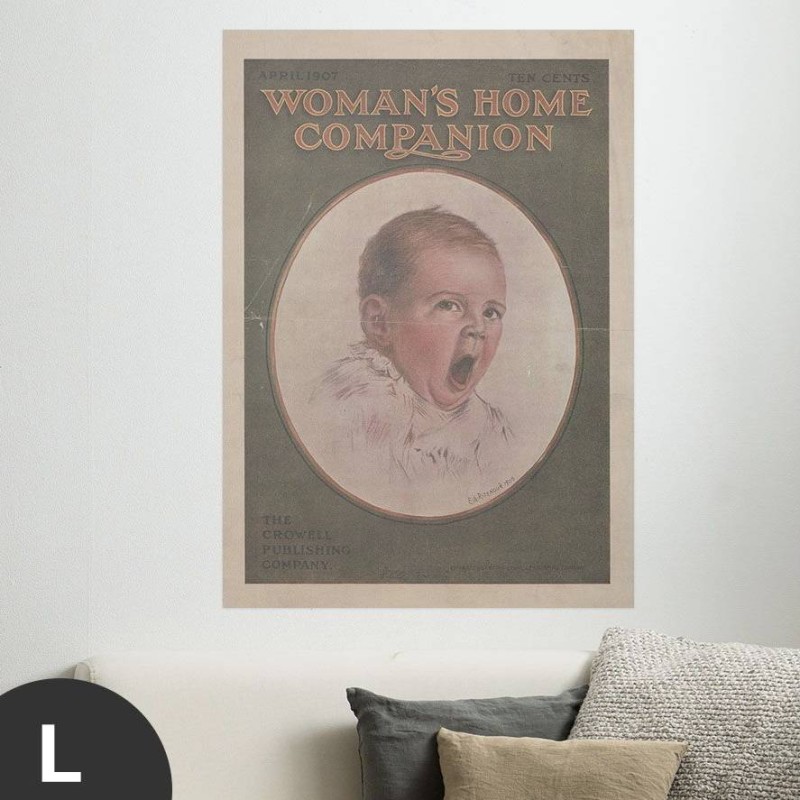 Hattan Art Poster Woman’s Home Companion, April 1907 / HP-00008