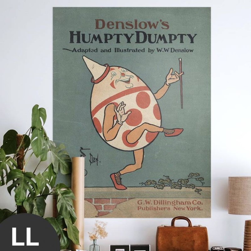 Hattan Art Poster Denslow's Humpty Dumpty / HP-00023