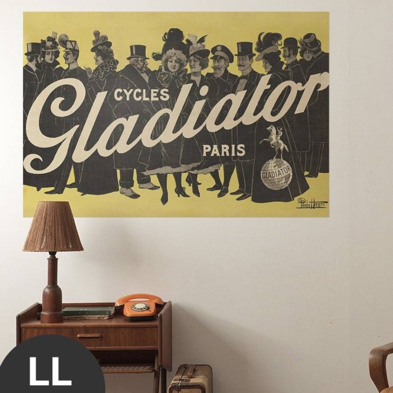 Hattan Art Poster Cycles Gladiator Paris / HP-00096