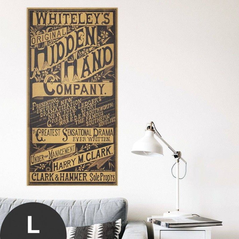 Hattan Art Poster Whiteley’s Original Hidden Hand Company / HP-00119