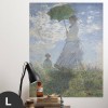 Hattan Art Poster Monet Woman with a Parasol / HP-00134