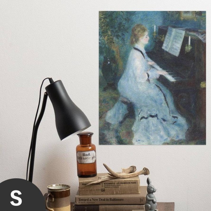 Hattan Art Poster Renoir Woman at the Piano / HP-00137