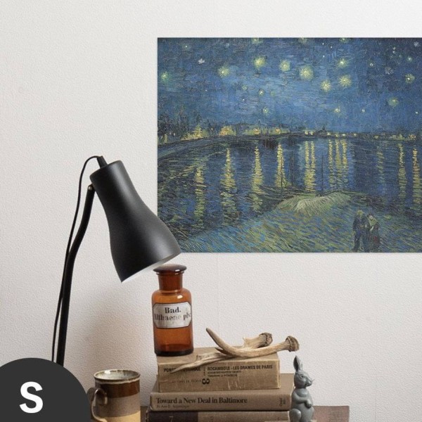 Hattan Art Poster Van Gogh Starry Night Over the Rhone / HP-00180