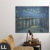 Hattan Art Poster Van Gogh Starry Night Over the Rhone / HP-00180