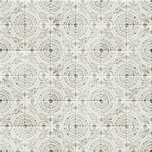 [Hatte Me] REMOVABLE AND REUSABLE WALLPAPER REMAKE SHEET-ANTIQUE TILE PATTERN (65cm x 3m) / ATHO-03