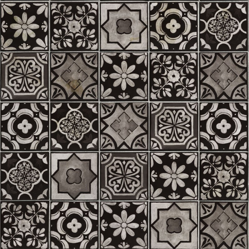 [Hatte Me] REMOVABLE AND REUSABLE WALLPAPER REMAKE SHEET-TILE PATTERN (65cm x 3m) / TILE-04