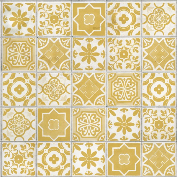 [Hatte Me] REMOVABLE AND REUSABLE WALLPAPER REMAKE SHEET-TILE PATTERN (65cm x 3m) / TILE-05