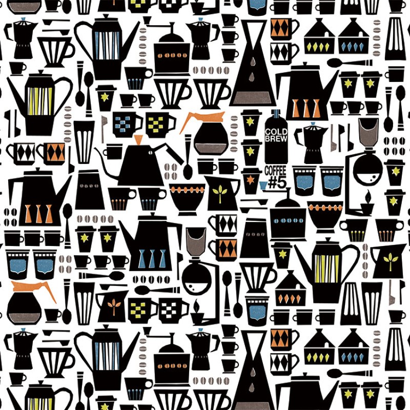 [Hatte Me] REMOVABLE AND REUSABLE WALLPAPER REMAKE SHEET-YUKARI SWEENEY DESIGN (65cm x 3m) / YSD-04A