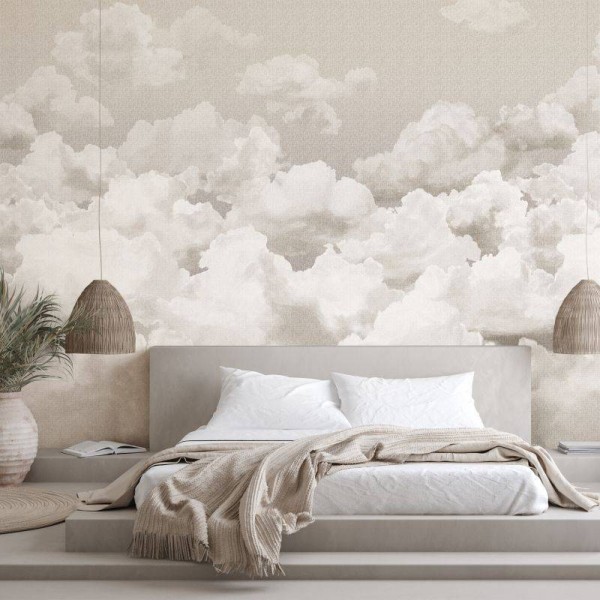 HOHENBERGER | 26783 | CLOUDS TAUPE GREY