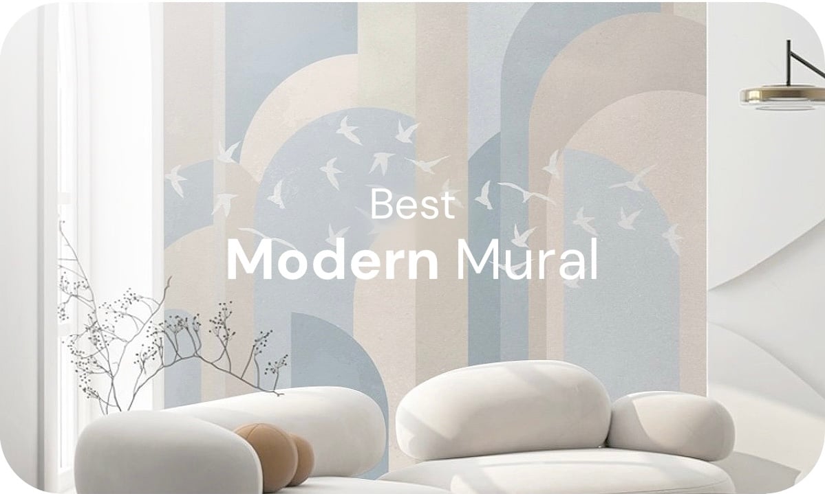 modern mural wallpaper