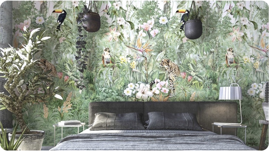 best tropical mural collection