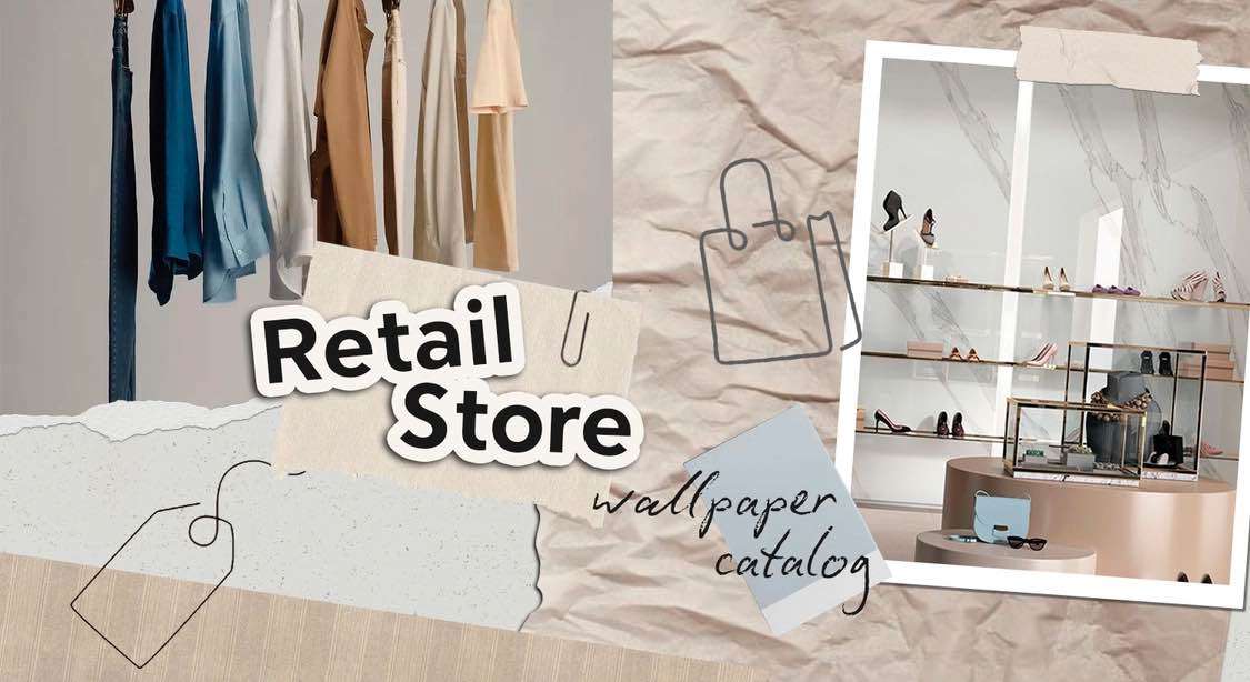 Retail Store  Wallpaper Collection by Honpo