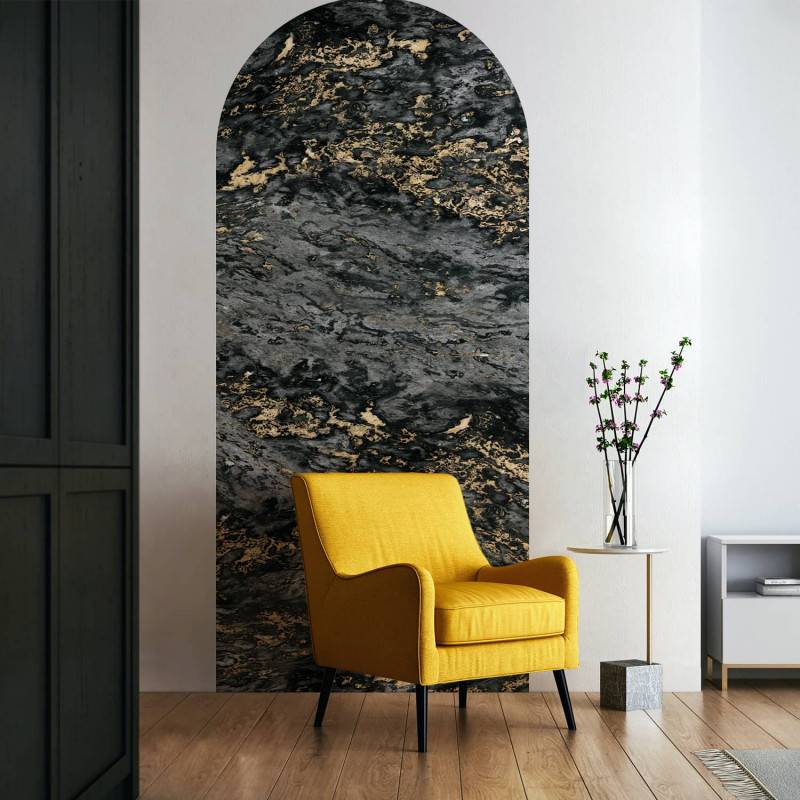 Koziel | Black and gold Sarrancolin marble | ARCH-LPM014