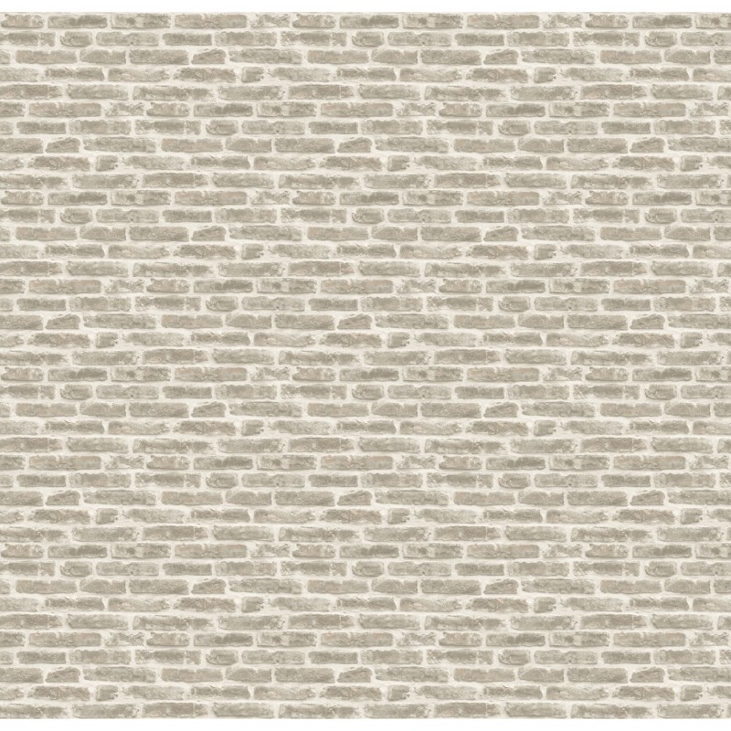 KOZIEl | Urban brick wallpaper-light gray | 3333-40