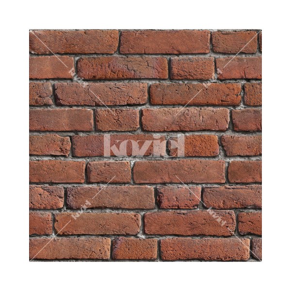 KOZIEL | Orange red old brick wallpaper | 8888-100KV