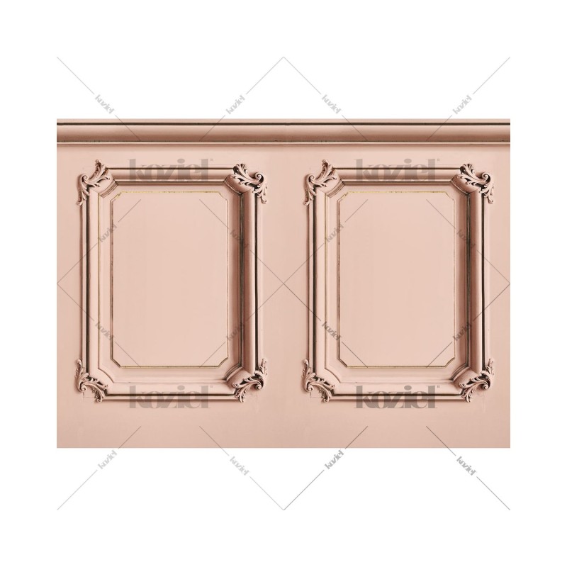 KOZIEL | Salmon-pink haussmannian wainscot 1 | DPH008SB1