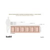 KOZIEL | Salmon-pink haussmannian wainscot 1 | DPH008SB1