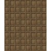 KOZIEL | Dark oak wood english paneling wallpaper | 8888-313