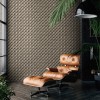 KOZIEL | Black macrame "Majorelle scent" wallpaper | 8888-PL05-BLK