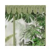 KOZIEL | Panoramic mural sage green winter garden greenhouse | LPV030-X