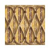 KOZIEl | Philippe Model woven rattan frieze Straw colour | 5555-PM01