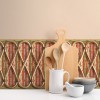 KOZIEL | Philippe Model woven rattan frieze - New Mexico | 5555-PM03