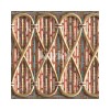 5555-PM16 | Philippe Model woven rattan frieze 