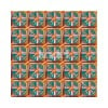 KOZIEL | Orange crossed wickerwork wallpaper | 8888-PM05