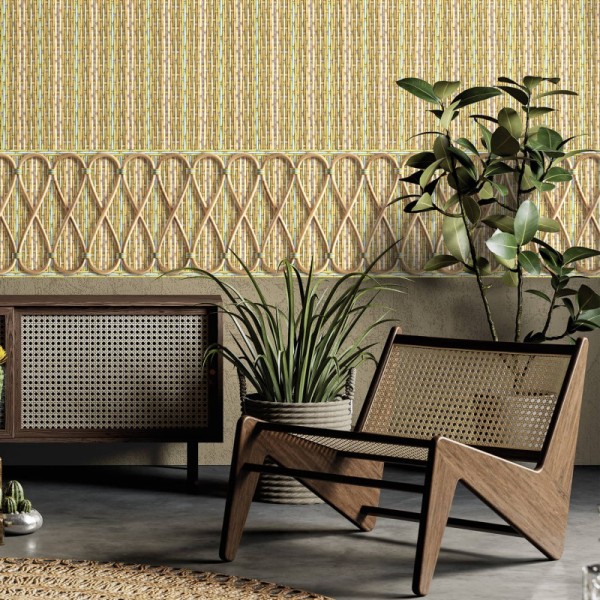 KOZIEL | Philippe Model braided wallpaper - Reed | 8888-PM11