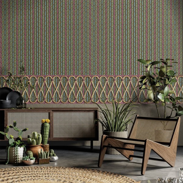 KOZIEL | Philippe Model braided wallpaper - Jungle | 8888-PM12