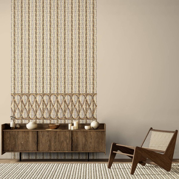 KOZIEL | Philippe Model braided wallpaper - Natural | 8888-PM15