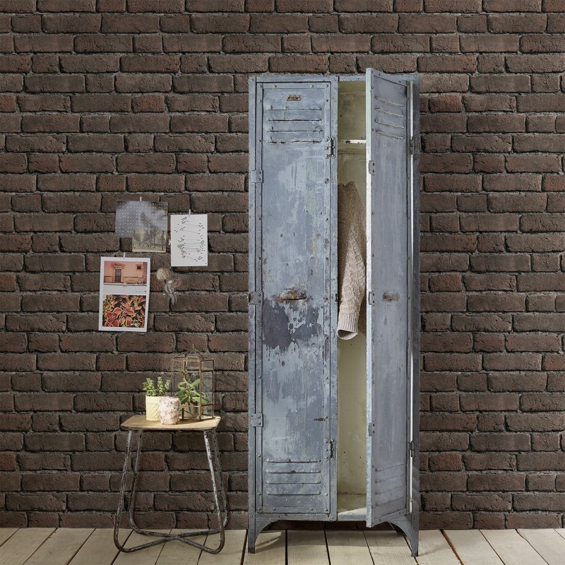 KOZIEL | Ash Red Old Brick Wallpaper | 8888-10