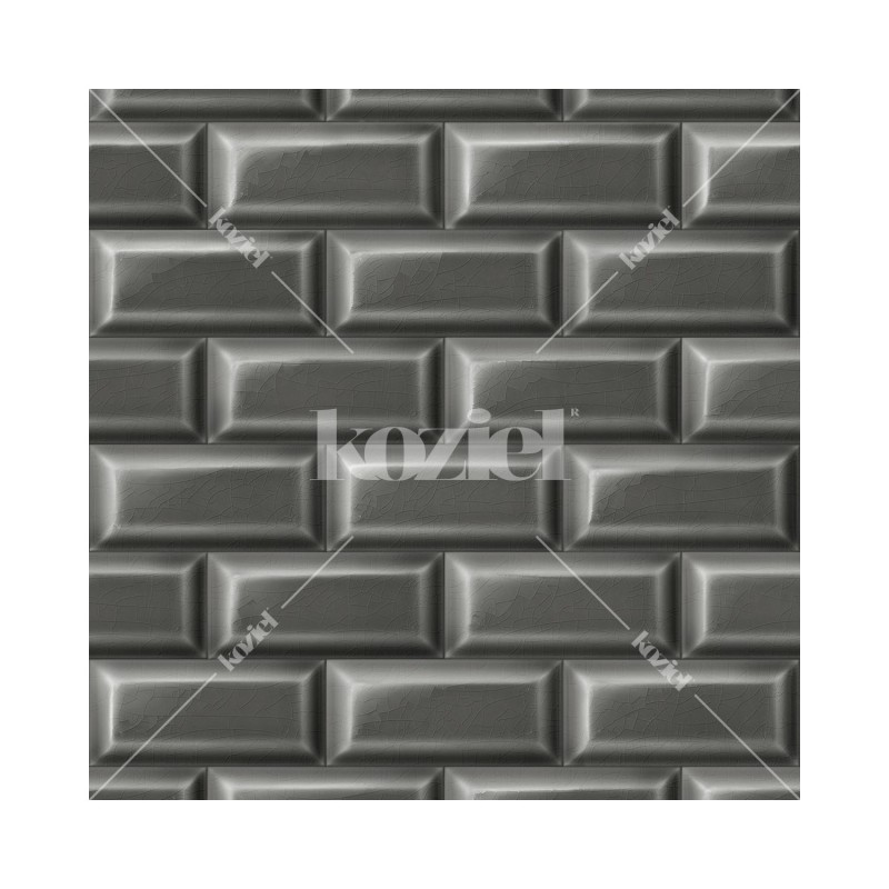 KOZIEL | Charcoal Grey Subway Tiles | 8888-203