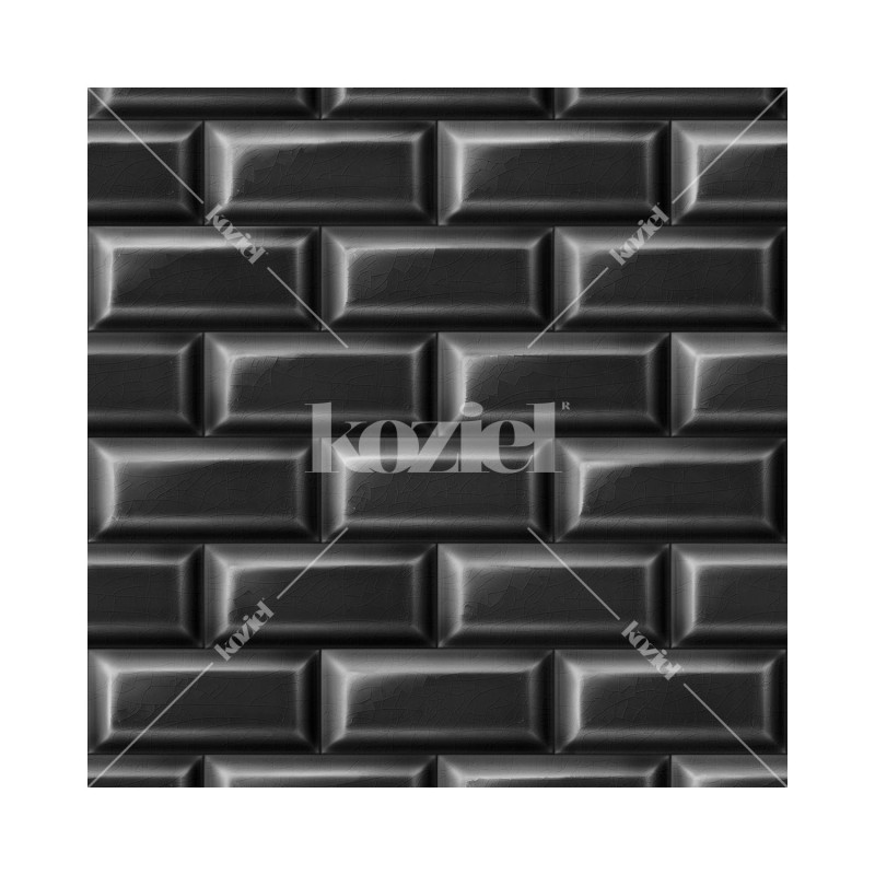 KOZIEL | Black Subway Tiles | 8888-204