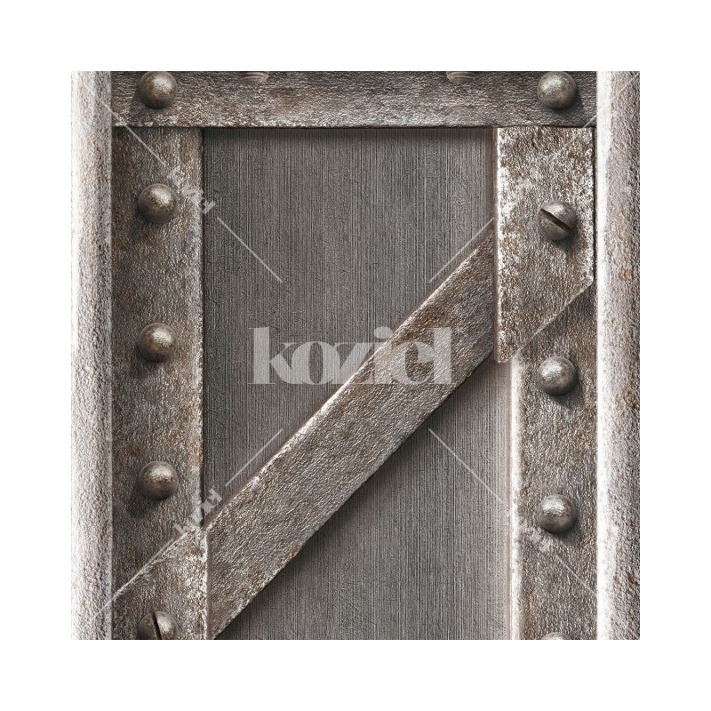 KOZIEL | Lattice Brushed Steel Beam | 8888-253