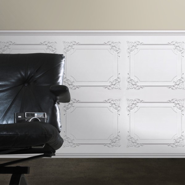 KOZIEL | Greyish White Louis XV Panelling | 8888-301