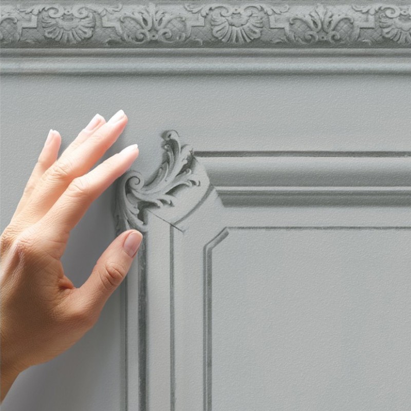 KOZIEL | Grey Haussmann Wainscot | 8888-311