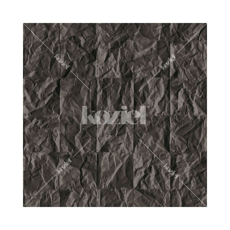 KOZIEL | Black Crumpled Paper | 8888-72