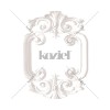 KOZIEL | Greyish White Medallion Louis XV | 8888-76