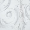 KOZIEL | Greyish White Medallion Louis XV | 8888-76