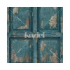 KOZIEL | English Antique Wood Paneling - Peacock Blue | 8888-323