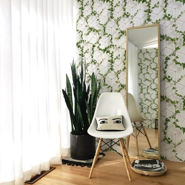 KOZIEL | Ivy on Ropes Wallpaper | 8888-408ECO